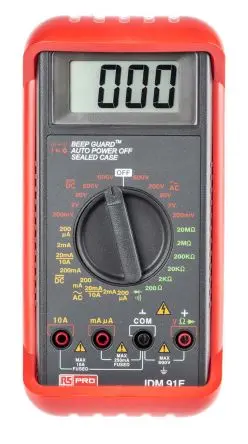 Produktfoto 1 von RS PRO IDM91E Tragbar Digital Multimeter, CAT III