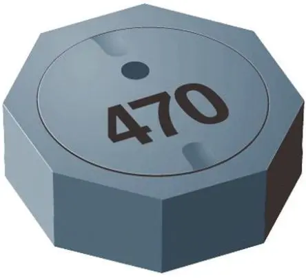 Produktfoto 1 von Bourns SRU6043 Drosselspule mit Abschirmung, 68 μH 1.2 A mit Ferrit-Kern, 8043 Gehäuse ±30 % Drahtgewickelt 8 mm, 7 MHz