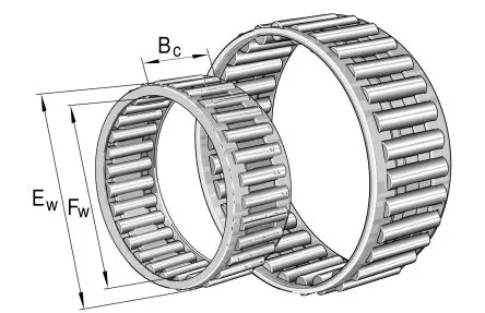 Produktfoto 1 von INA Rollenlager 1-reihig Nadel 4750 N K-TV / Außen-Ø 13 mm Außen-ø 5500 N 29500U/min, Innen-Ø 10 mm, Breite 10 mm