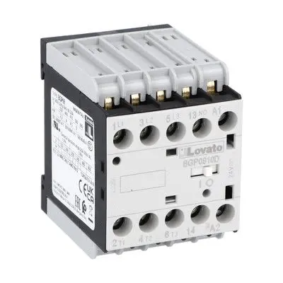 Lovato BGP09 Schütz 48V dc-Spule, 3-polig, 690V 22 kW 1 Schließer