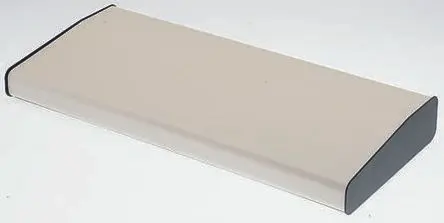 Produktfoto 1 von CAMDENBOSS 2000 Aluminium Pultgehäuse Geneigte Front, Braun, Beige, 210 mm 80 mm, 178 mm