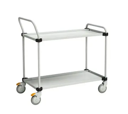 Produktfoto 1 von Treston 2 Gestellwagen, Stahl Rahmen, max. 150 kg 430 mm, 1020 mm 800 mm