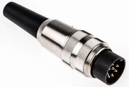 Produktfoto 1 von Lumberg SV M16 DIN-Stecker Gerade 8-polig, DIN EN 60529, 60V ac 5A IP40 Kabel, Mit Gewinde Stecker
