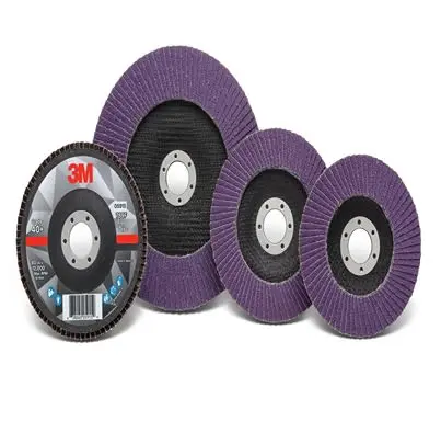Produktfoto 1 von 3M 769F Keramik Lamellenscheibe Ø 180 mm 80, Korngröße 5 5 pro Paket