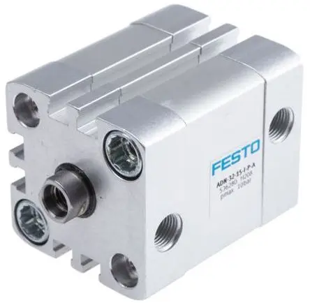 Festo ADN 572683 Pneumatikzylinder 15 mm Doppeltwirkend, Bohrung Ø 50 mm, bis 10 bar