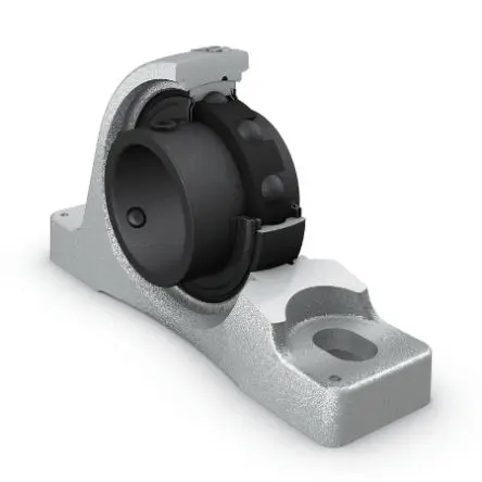 Produktfoto 1 von SKF Stehlager aus Stahl x 175 mm, Innen-Ø 40 mm