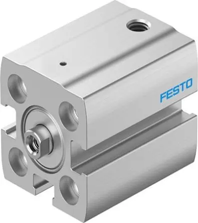 Produktfoto 1 von Festo AEN 8076477 Pneumatik-Kompaktzylinder 10 mm Einfachwirkend, Bohrung Ø 12 mm, bis 1 Mpa
