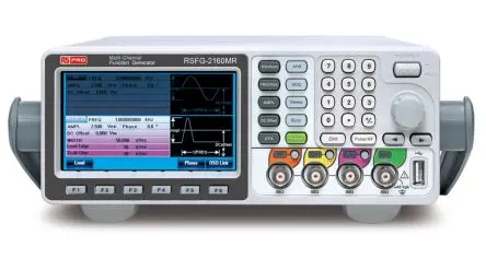 Produktfoto 1 von RS PRO RSFG-2160MR Funktionsgenerator 25 MHz → 25 MHz 5-Kanal FM Modulation