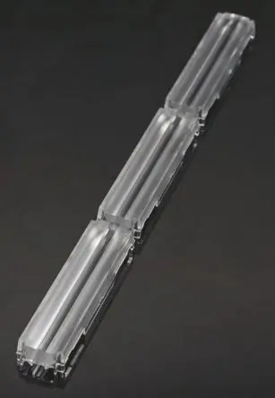 Produktfoto 1 von Ledil FLORENCE LED Linse Rechteckig aus Polymethyl-Methacrylat (PMMA) Asymmetrisch, Klar Asymmetric x 11.04 mm