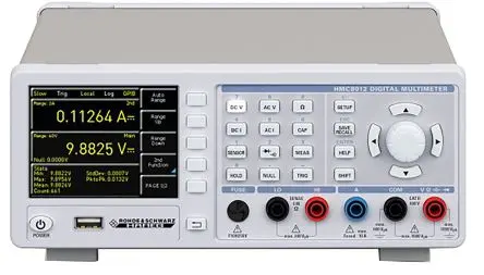 Produktfoto 1 von Rohde & Schwarz HMC8012 Werkbank Digital Multimeter Echteffektivwert, CAT I, CAT 750 V ac / 10 A ac 10 A dc, 250 mΩ