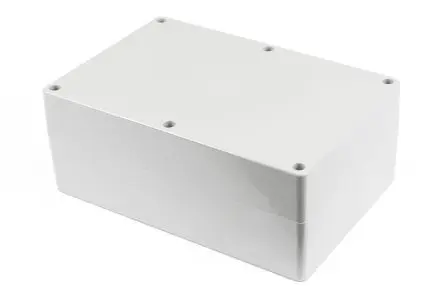 Produktfoto 1 von Hammond 1555 ABS Gehäuse 1555 Außenmaß 11.81 x 7.87 x 4.72Zoll IP66