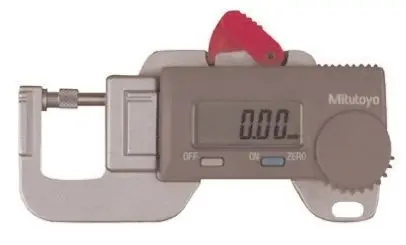 Produktfoto 1 von Mitutoyo Series 700 Dickenmesser mit LCD Anzeige, 0 mm → 12 mm ±0.02 mm / 0.01 mm, ISO-kalibriert