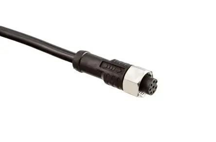 Produktfoto 1 von Amphenol Industrial M12, 5-polig Sensor-Betätigungselementkabel, Gerade Buchse / Freies Ende Nicht abgeschlossen, Länge
