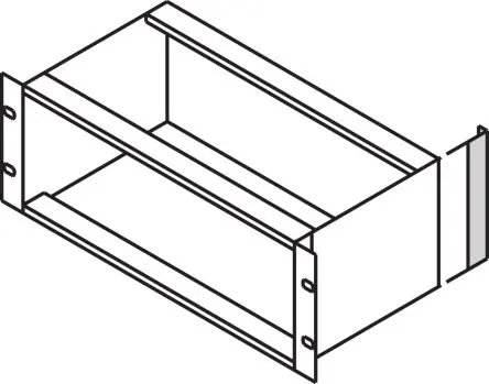 Produktfoto 1 von nVent SCHROFF Rückenstütze Alu, für Dichtung EuropacPRO 295 mm
