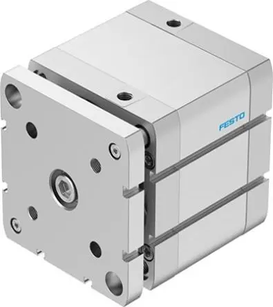 Produktfoto 1 von Festo ADNGF-100-40-P-A 554291 Pneumatik-Kompaktzylinder 40 mm Doppeltwirkend, Bohrung Ø 100 mm, bis 1 Mpa