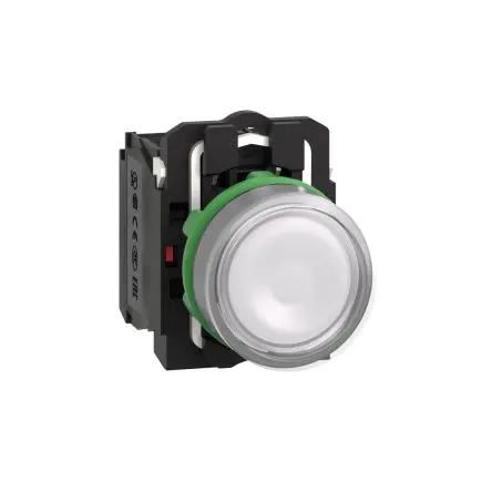 Produktfoto 1 von Schneider Electric Harmony Druckschalter Beleuchtet Federrückstellung Panel Ø 22 mm, 1-poliger Umschalter / 3A 600 V dc