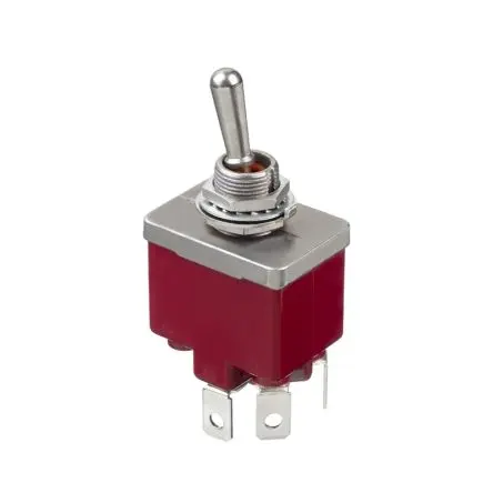 Produktfoto 1 von APEM Panel Kippschalter DPST, Ein-Ein, 28 V dc, 250 V ac, 15A, IP67, Schraube
