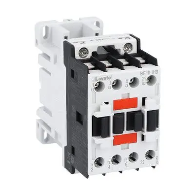 Produktfoto 1 von Lovato BF18 Schütz 12V dc-Spule, 3-polig, 690V / 18 A 10 kW 1 Öffner
