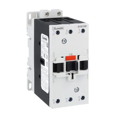 Produktfoto 1 von Lovato BF80 Schütz 24V-Spule, 3-polig, 690V 55 kW Gerade