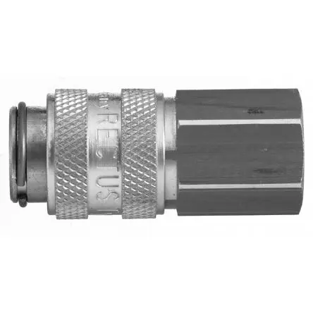 Produktfoto 1 von Legris Pneumatische Schnellsteckkupplung, Edelstahl 1/4 in Stecker/Buchse, 16mm