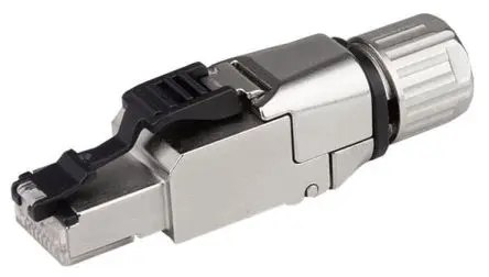 Produktfoto 1 von WAGO 750 Stecker RJ45-Steckverbinder, 1-Port 8-polig