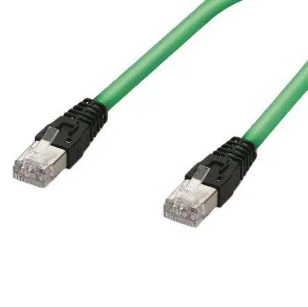 Produktfoto 1 von F Lutze Ltd Cat.5 Ethernet-Kabel, 5 m, Grün, A Gerade Stecker, B Gerade Stecker, Polyvinylchlorid Abgeschirmt