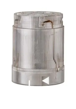 Produktfoto 1 von Werma KS50 LED Blitzlichtelement Dauerbetrieb-Licht 24V Klar Wechselstrom/Gleichstrom IP54, 70 mm x 66 mm
