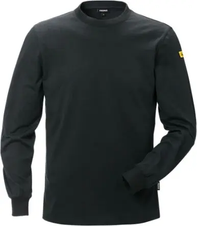 Produktfoto 1 von Fristads 7082 XTM T-Shirt, Leitfähiges Gewebe, Baumwolle, Polyester Lang Schwarz S