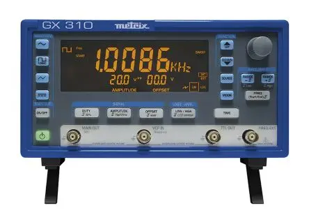 Produktfoto 1 von Metrix Funktionsgenerator 0.001 Hz → 10 MHz Digitalfrequenz FM Modulation, ISO-kalibriert