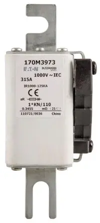 Produktfoto 1 von Socomec UR Sicherungseinsatz NH3, 1.25kV / 630A, aR IEC, CSA, EN, UL