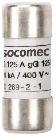 Produktfoto 1 von Socomec Patronensicherung F / 100A 22 x 58 mm 690V Industrieausführung
