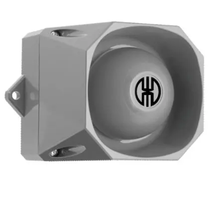 Produktfoto 1 von Werma 139 Elektronischer Signalgeber Wand IP66 60V 32-Ton 105 dB @ 1m, Grau DC
