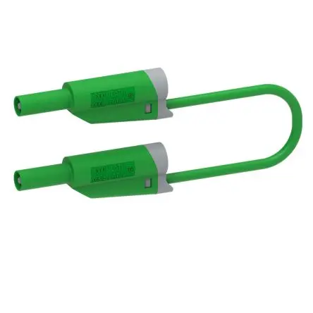 Produktfoto 1 von Electro PJP Stecker 12A Stecker / Stecker, Grün 2 m, 1kV