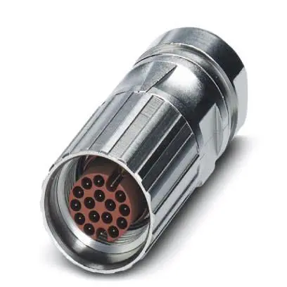 Produktfoto 1 von Phoenix Contact ST M17 M17 Rundsteckverbinder Stecker 9-polig Stecker 8A Kabel IP67