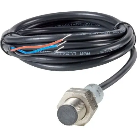 Produktfoto 1 von Eaton E57P M12 Induktiver Näherungssensor, Gewinderohr PnP / 300mA 2 mm, IP69 0 V ac 30 V dc