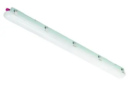 Produktfoto 1 von RS PRO LED Notbeleuchtung Decke 40 W, 240V 4800 lm, 96mm x 1200 mm x 83 mm, IP65