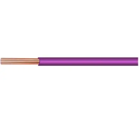 Produktfoto 1 von Huber+Suhner RADOX 155 Schaltdraht 0.5 mm², 20 AWG 100 m Violett Polyolefin