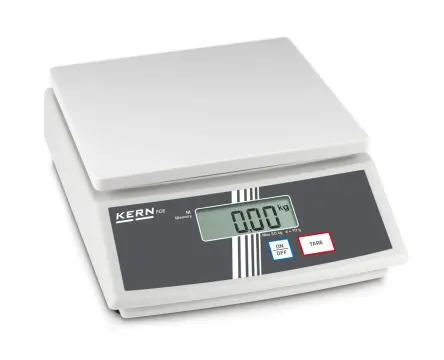 Produktfoto 1 von Kern FCE 3K1N Elektronische Waage Waage 3kg / Auflösung 1 g, ISO-kalibriert