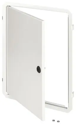 Produktfoto 1 von Fibox Schrank Serie ARCA 5040 Gehäusetür Typ Einzeltür Abschließbar B. 19mm H. 462 mm L. 361 mm Stahl Weiß