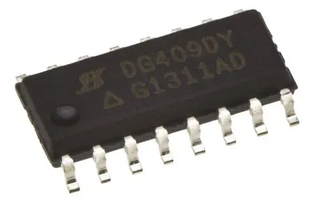 Vishay Analoger Schalter, 16-Pin 2, SOIC, CMOS Multiplexer, 36V- bipolar, 5 V- bipolar