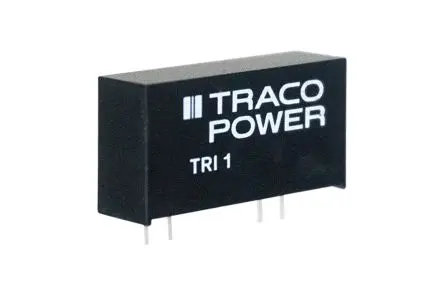 Produktfoto 1 von TRACOPOWER DC/DC Konverter 2-Kanal, 84 mA 100 kHz SIP-8 6-Pin Einzelausgang 12V dc