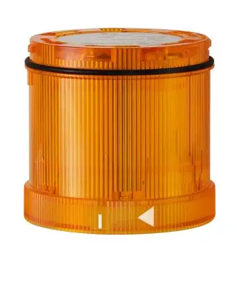 Produktfoto 1 von Werma KS71 LED Blitzlichtelement Dauerbetrieb-Licht 12V Gelb DC IP65, 70 mm x 66 mm