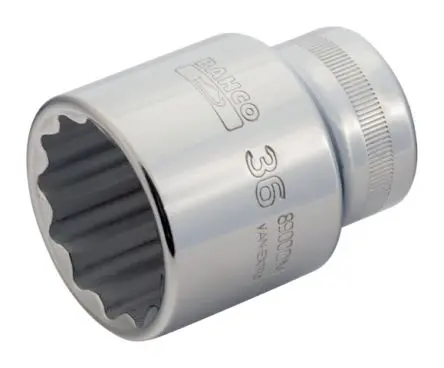Produktfoto 1 von Bahco Steckschlüsselsatz Vierkant-Antrieb 3/4 in Vierkant Bi-Hexagonal 25 mm 1-teilig