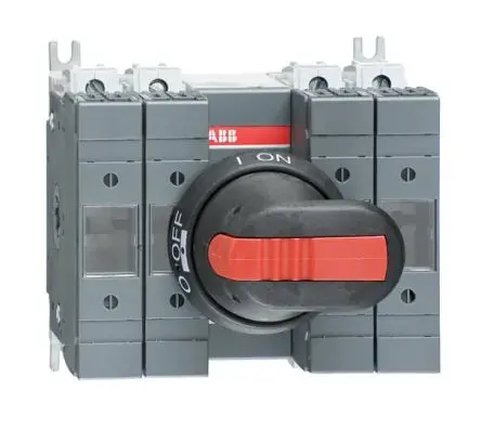 Produktfoto 1 von ABB ABB OS Sicherungsschalter-Trennschalter / 4-polig 63 A 63A Umschlossen, A2-A3 Sicherungsgröße