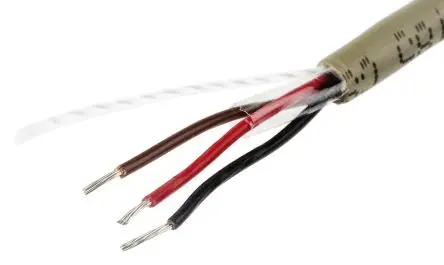 Produktfoto 1 von Alpha Wire Pro-Tekt Datenkabel, 2-paarig 100 m Ø 4.11 mm Polyvinylchlorid isoliert Grau
