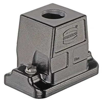 Produktfoto 1 von HARTING Han HP Direct M Haube Schraubbefestigung, Kabel 6B Haube, IP66, IP68, IP69, IPx9K