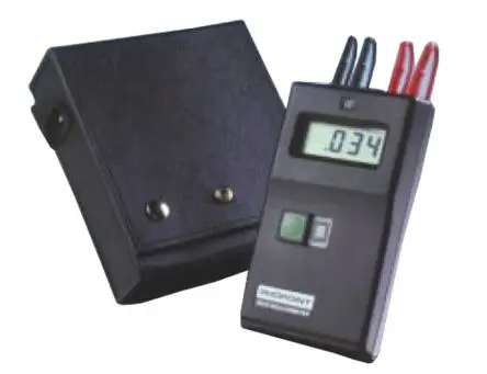 Produktfoto 1 von Rhopoint A210-091 Tragbares Gerät, 4-Draht Ohmmeter 100 μΩ, ISO-kalibriert