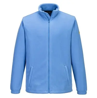 Produktfoto 1 von Portwest AS26 Unisex Sweatshirts & Fleecejacken, Kohlenstofffaser, Polyester Blau, Größe S, Größe S