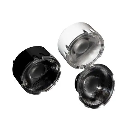 Produktfoto 1 von Ledil Yasmeen 35 LED Linse 1-LEDs Rund aus Polymethylmethacrylat Elliptisch, Klar 14 °, Ø 35.0 mm x 18 mm