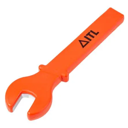 Produktfoto 1 von ITL Insulated Tools Ltd VDE 1000V zugelassen Schraubenschlüssel Zoll, CrV-Stahl Nicht parkend Schließer (NO), Länge